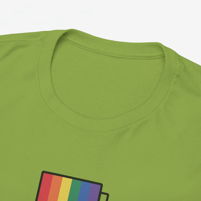 Gay Pride T-shirt - 100% Regenboog - Oversized #33