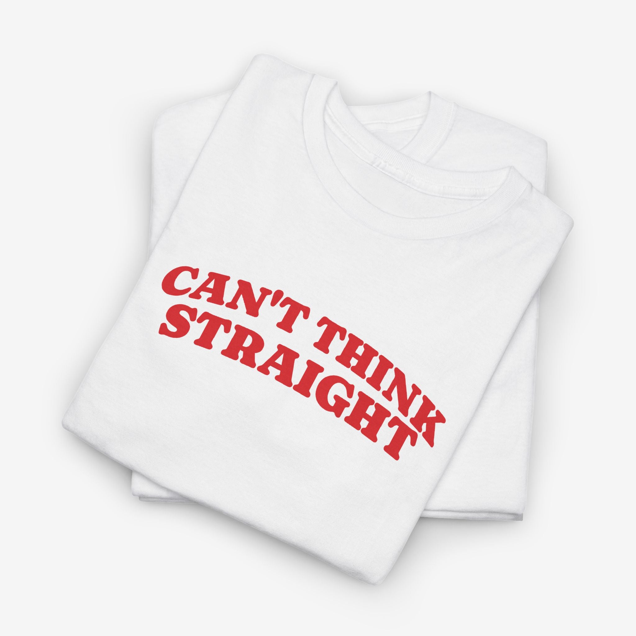 Gay Pride T-shirt -  Can't Think Straight | SkrrtShirt