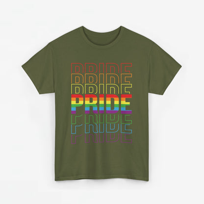 Gay Pride T-shirt - Pride Tekst - Oversized #51