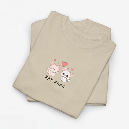 Vaderdag Papa Cadeau - T-shirt - Kat Papa - Oversized - #64