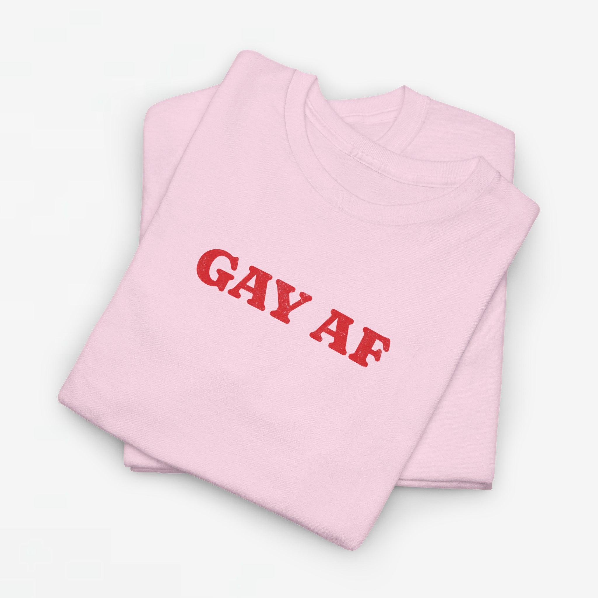 Gay Pride T-shirt -  Gay AF - Oversized Tee