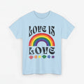 Gay Pride T-shirt - Love is love- Oversized #53