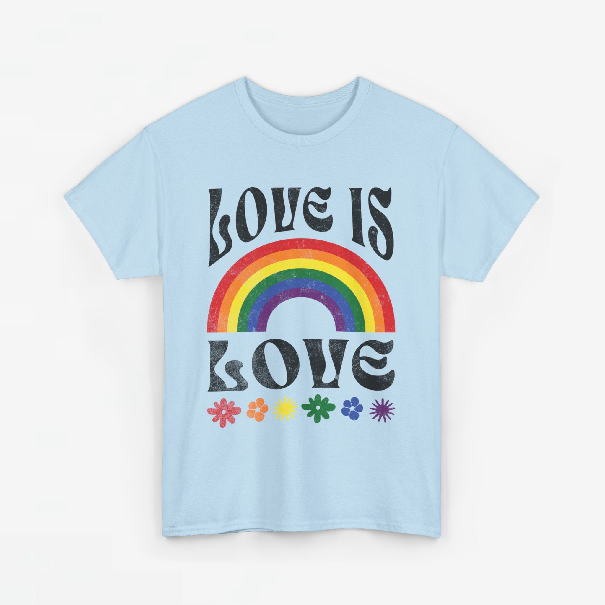 Gay Pride T-shirt - Love is love- Oversized #53