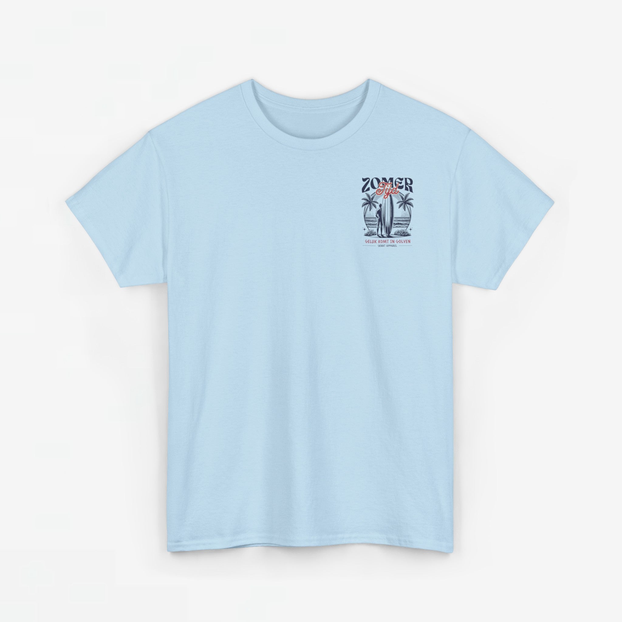 Zomer T-shirt voor Dames - Skrrtshirt Zomervakantie Oversized Tee #4- Zomer Tijd