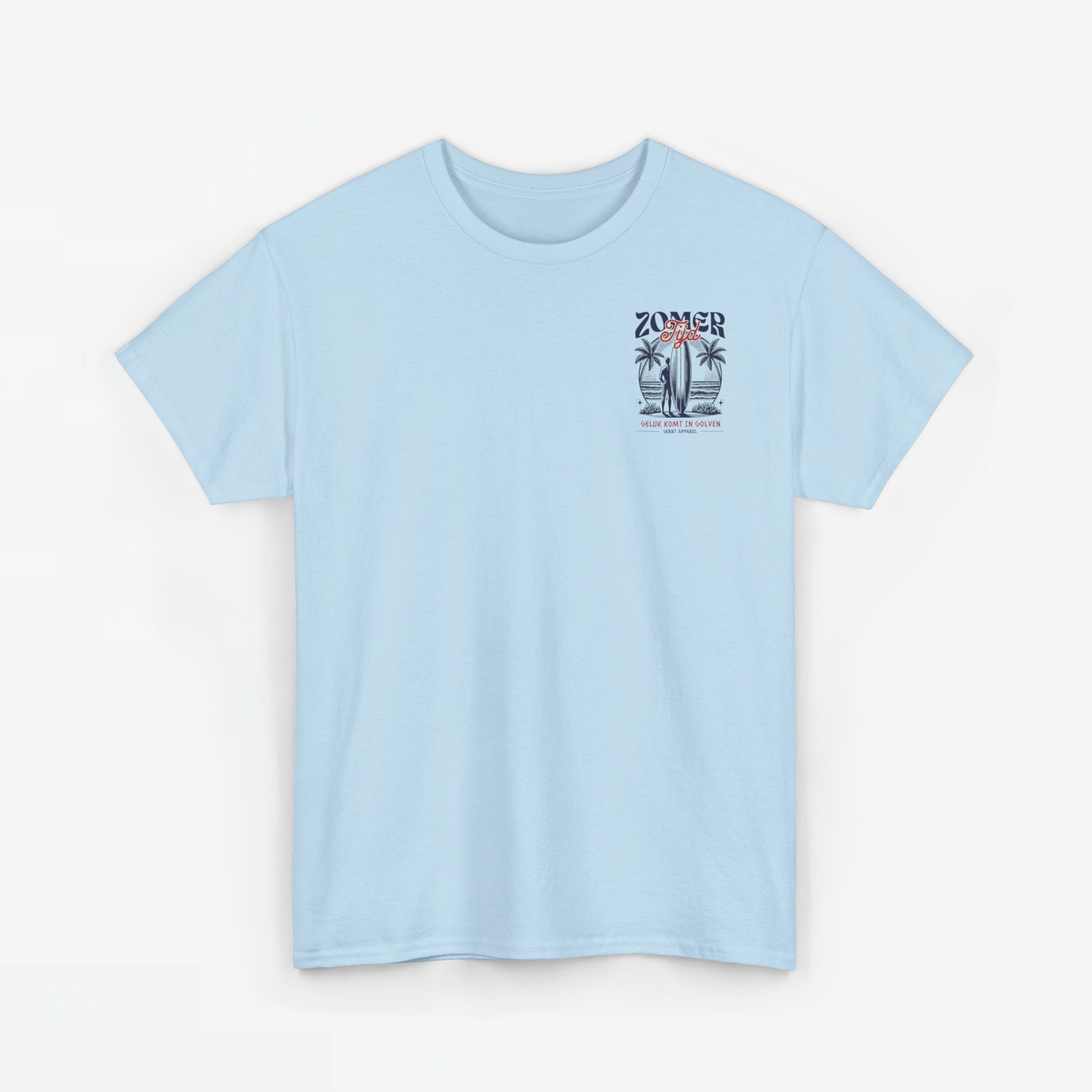 Zomer T-shirt voor Heren - Skrrtshirt Zomervakantie Oversized Tee #4- Zomer Tijd