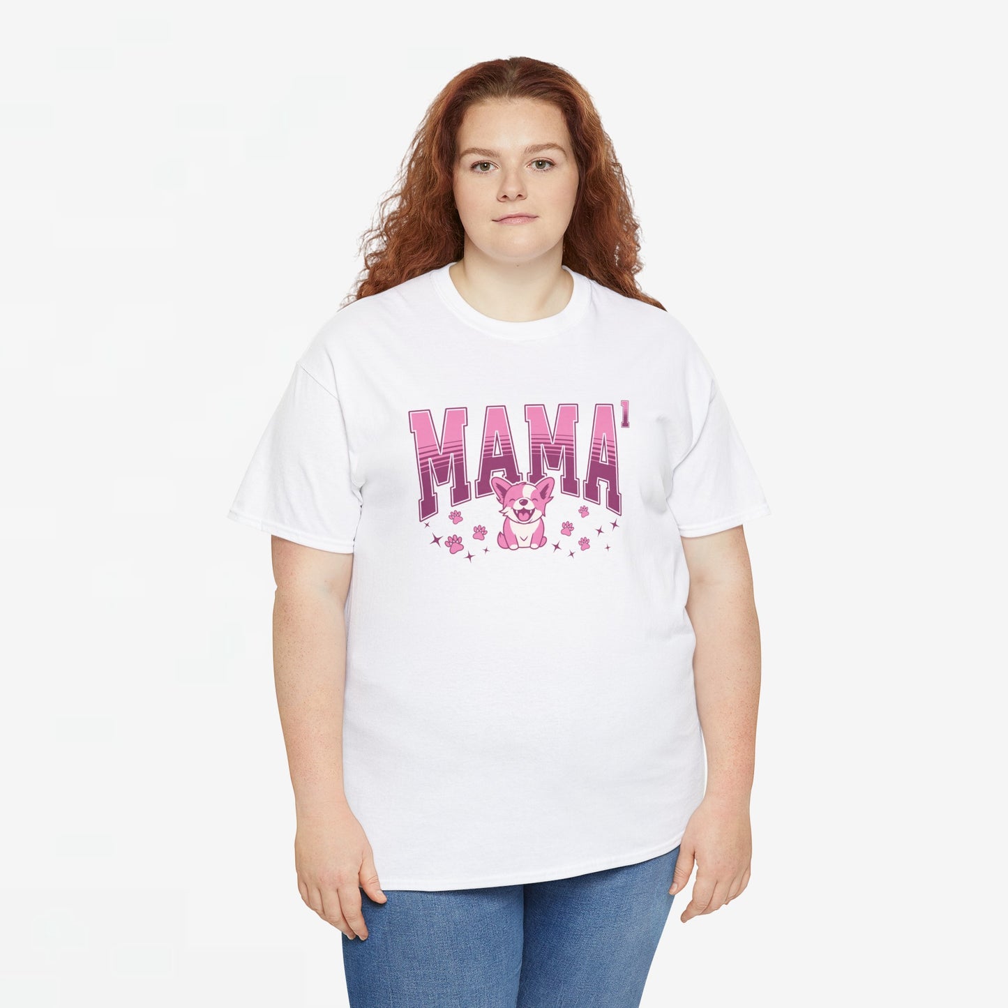 Moederdag Mama Cadeau - T-shirt - Mama van 1 - Oversized - #94