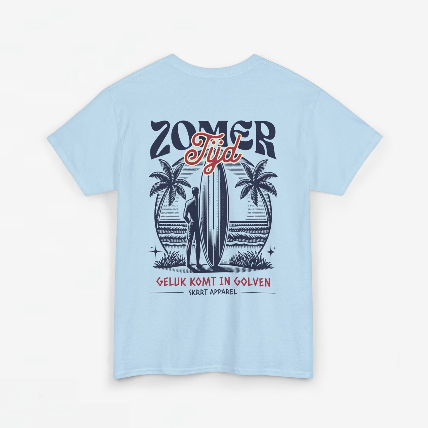 Zomer T-shirt voor Dames - Skrrtshirt Zomervakantie Oversized Tee #4- Zomer Tijd