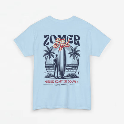 Zomer T-shirt voor Dames - Skrrtshirt Zomervakantie Oversized Tee #4- Zomer Tijd