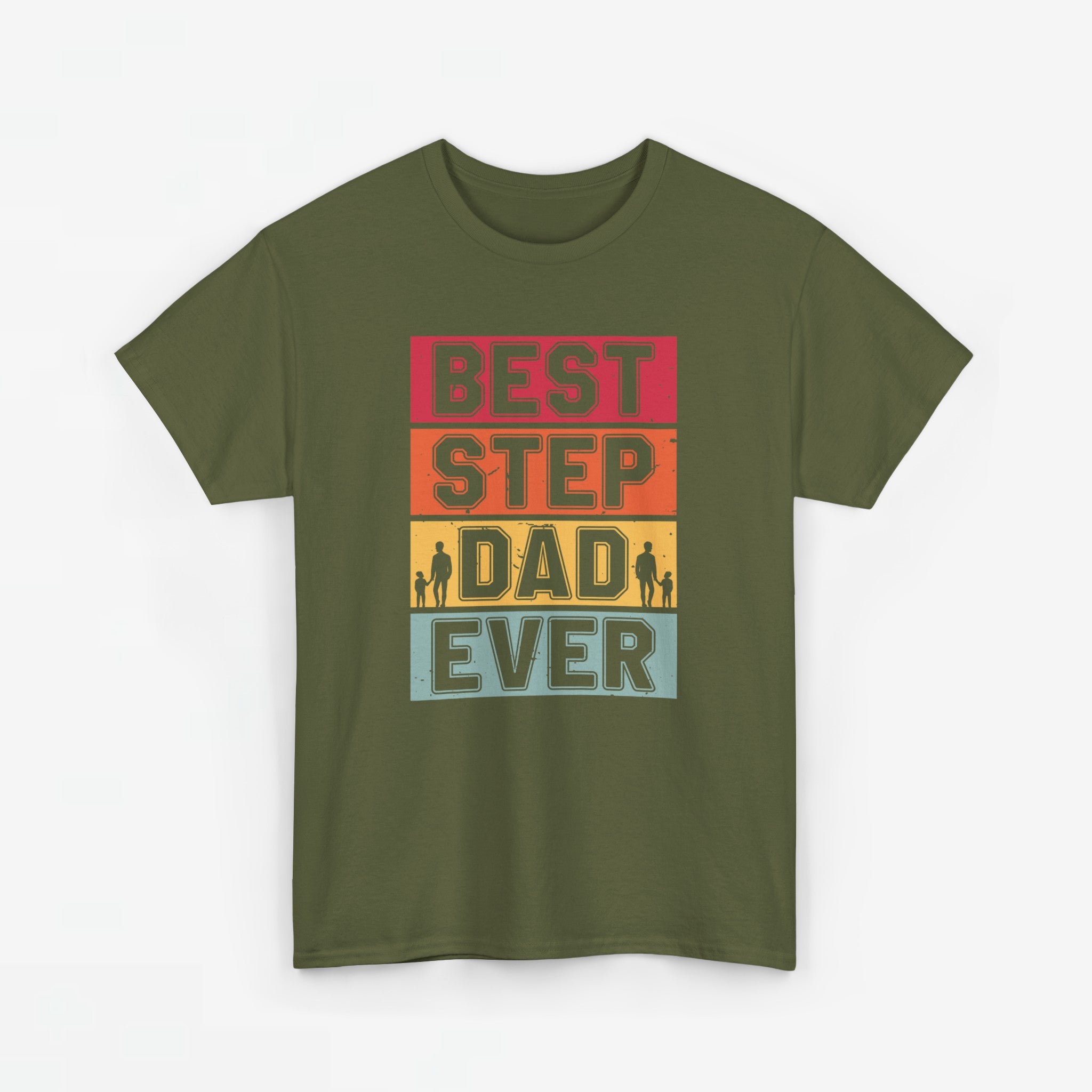 Vaderdag Papa Cadeau - T-shirt - Best Step Dad Ever - Oversized #31