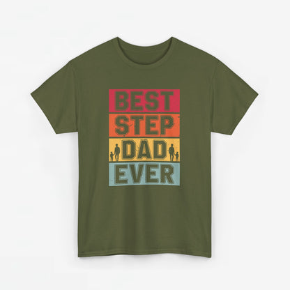 Vaderdag Papa Cadeau - T-shirt - Best Step Dad Ever - Oversized #31