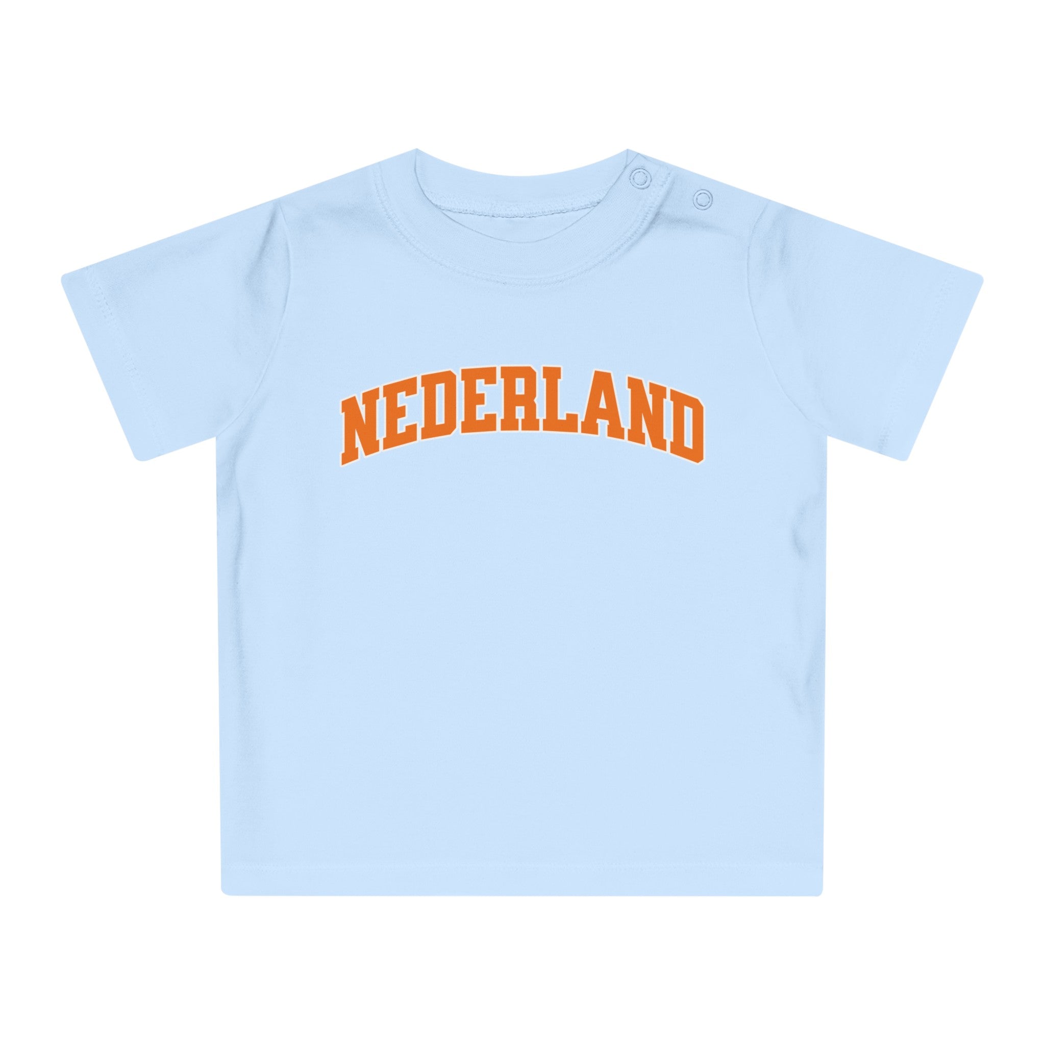 Baby T-shirt voor EK, WK en Koningsdag - NEDERLAND