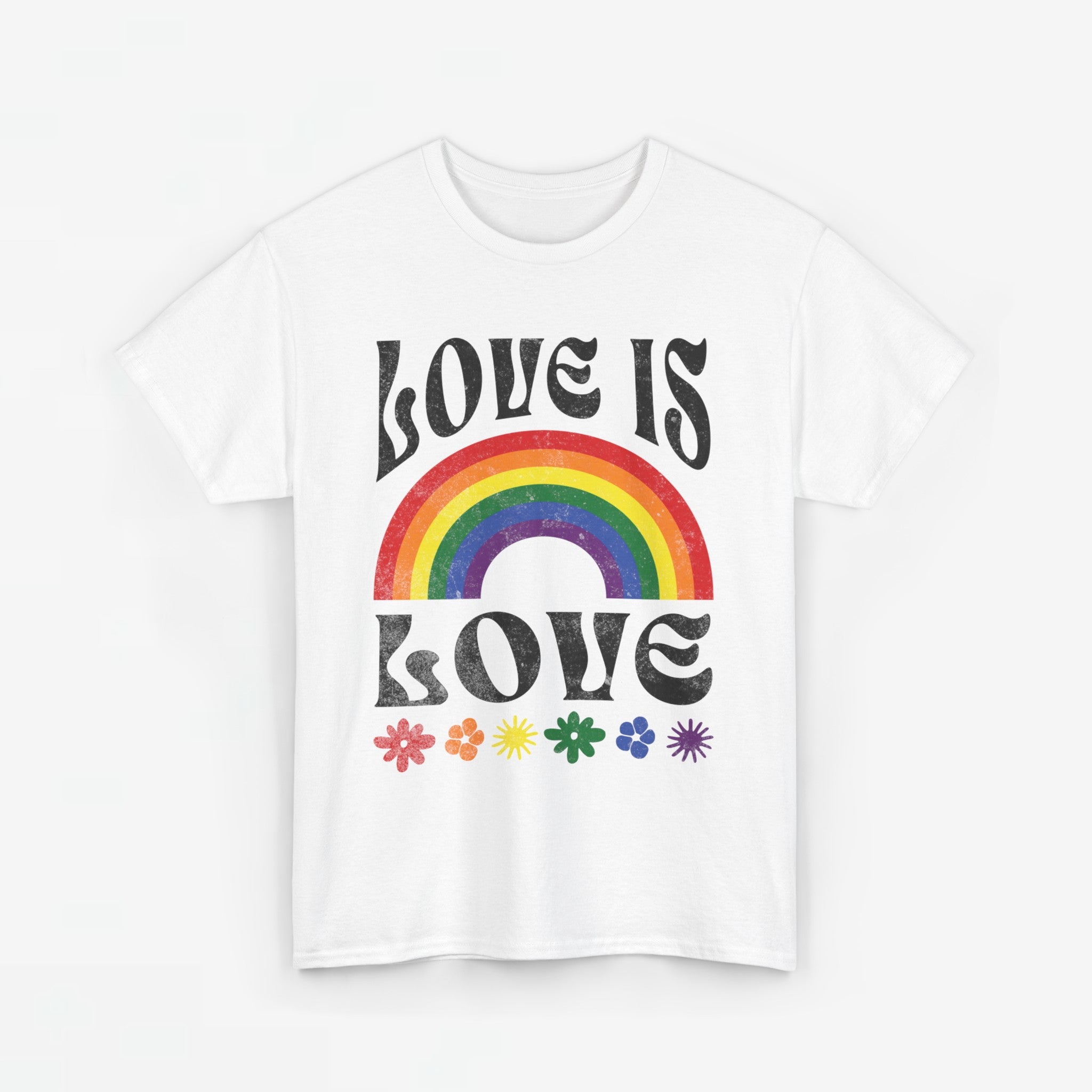 Gay Pride T-shirt - Love is love- Oversized #53