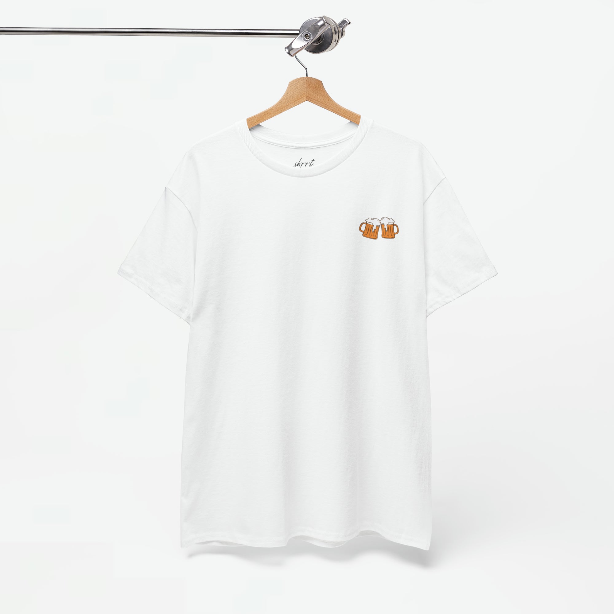 Lam Leve De Koning - oranje tekst | Back Print | Koningsdag T-shirt | Oversized | Dames