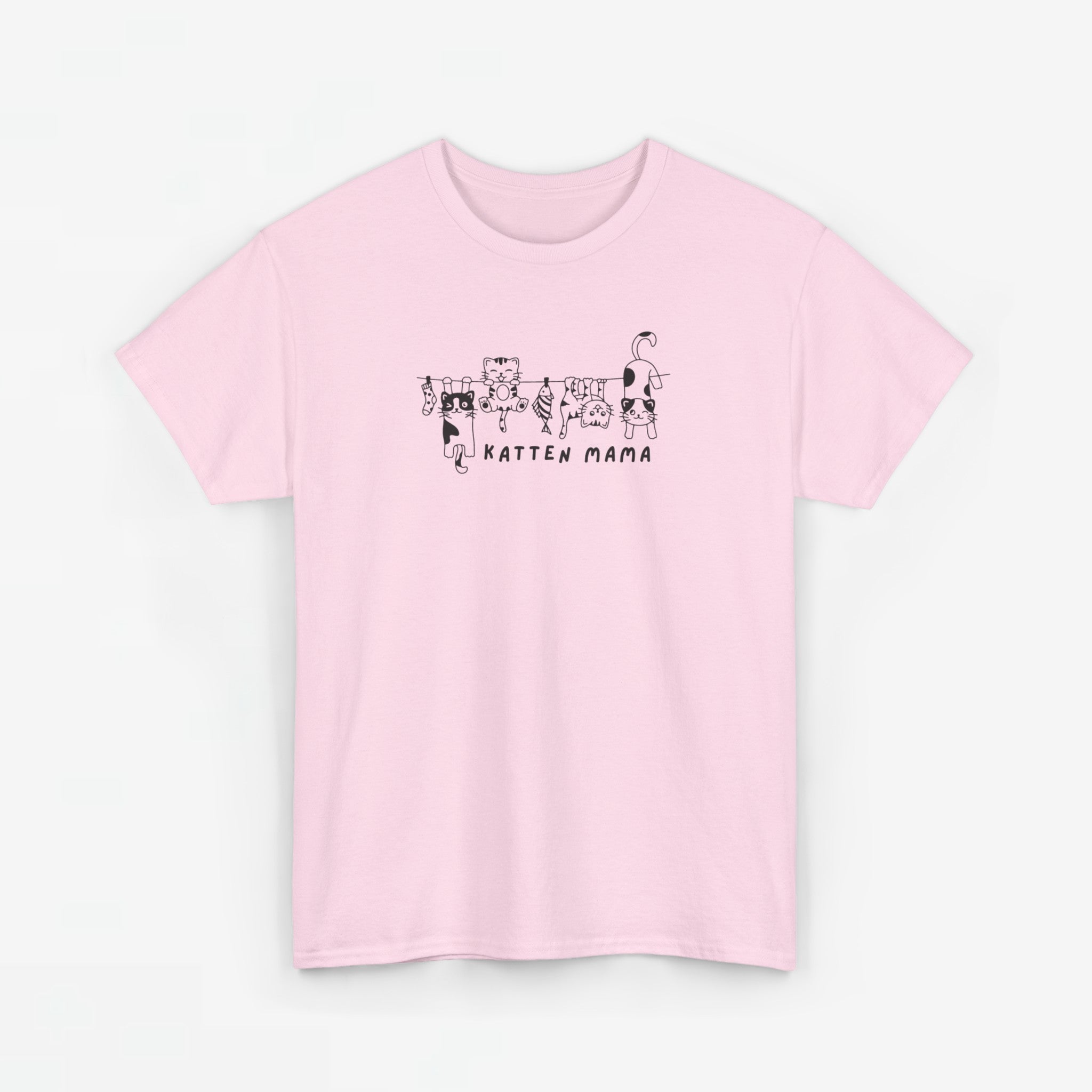Moederdag Mama Cadeau - T-shirt - Katten Mama - Oversized - #63