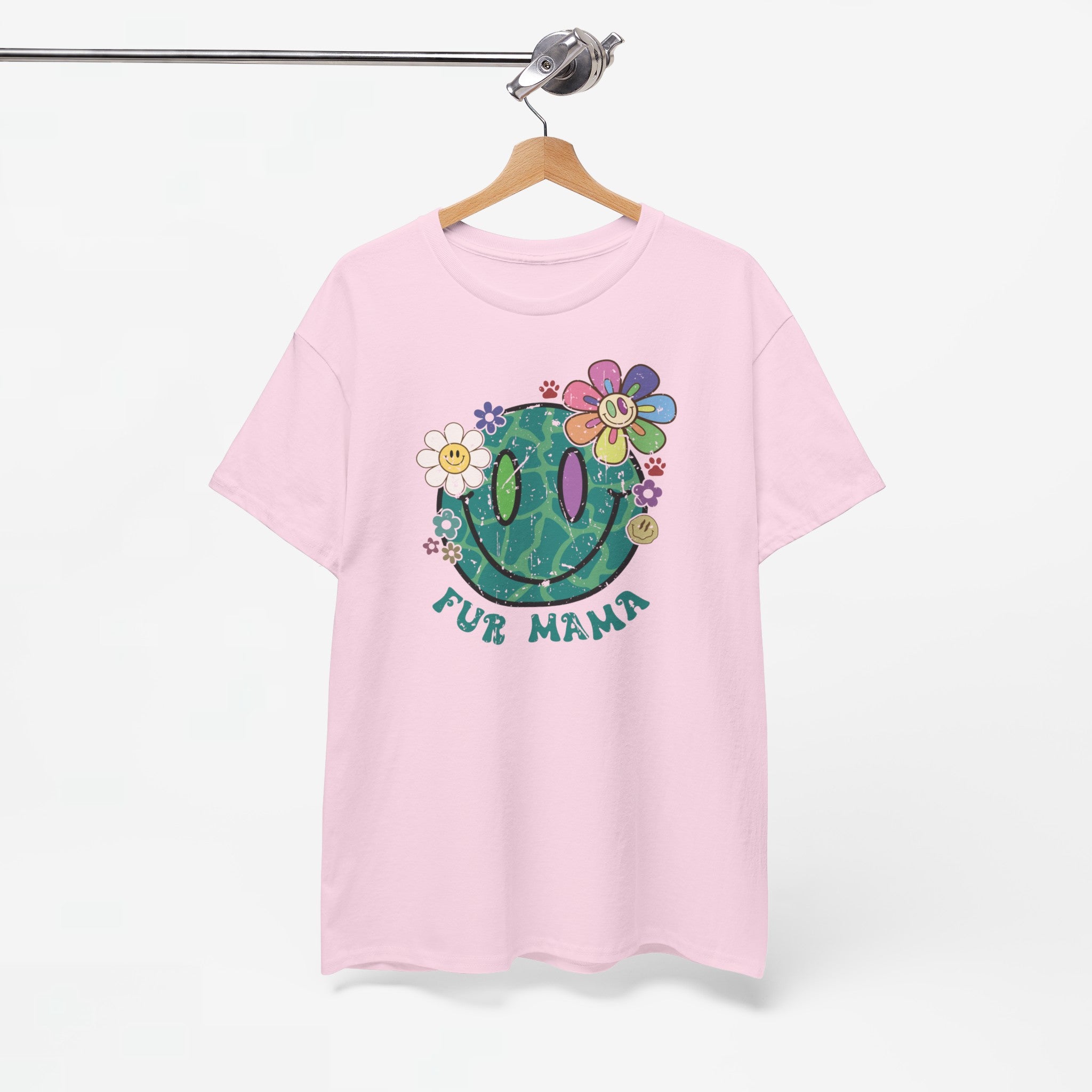 Moederdag Mama Cadeau - T-shirt - Fur Mama - Oversized - #59