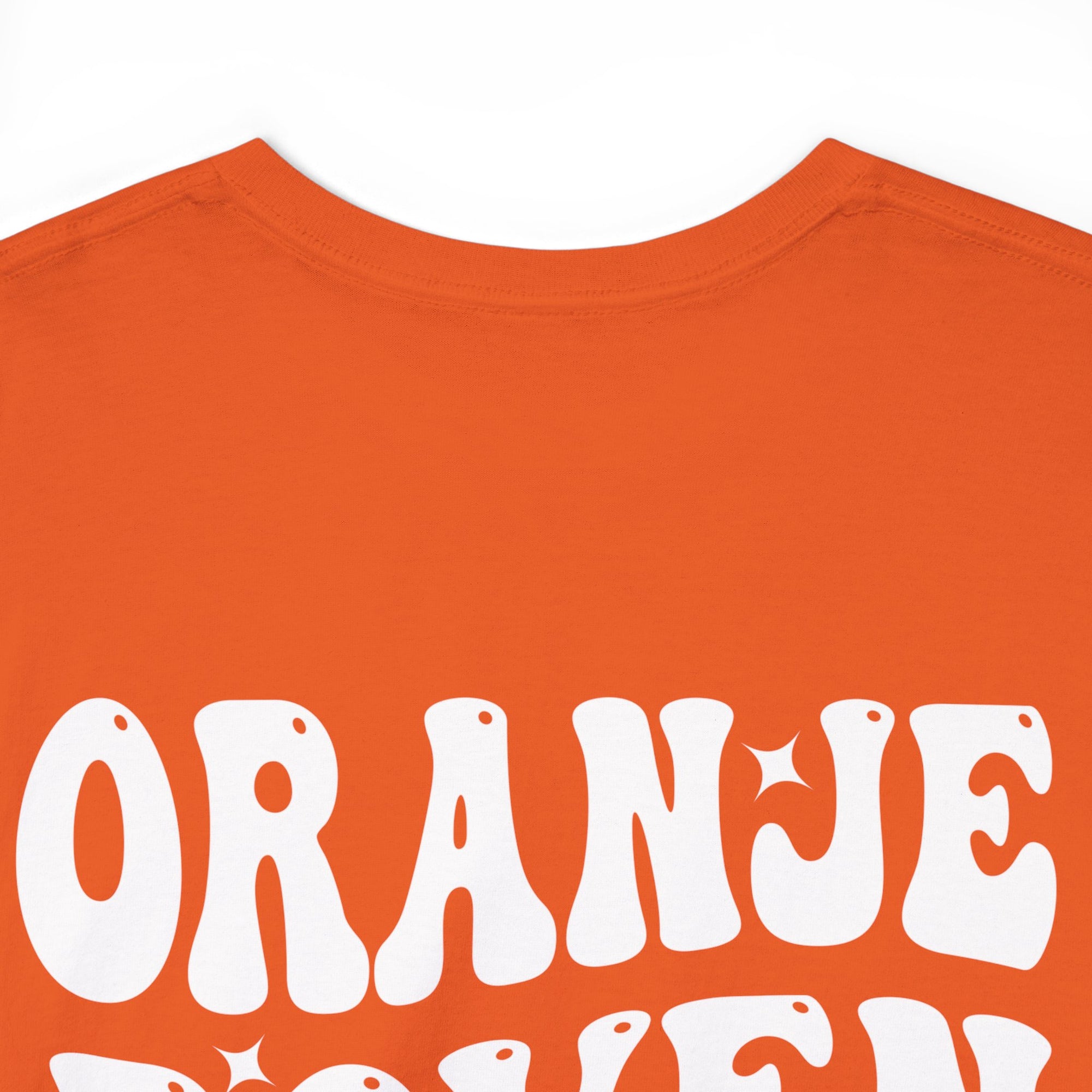 Oranje Boven Hiep Hiep Hoera | Back Print | Koningsdag T-shirt | Oversized