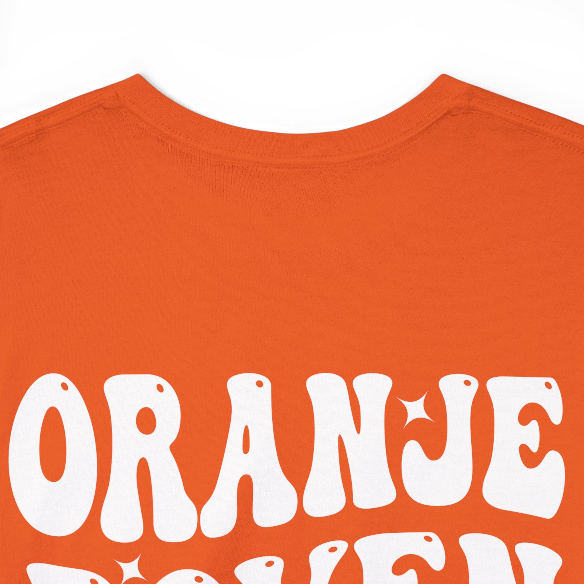 Oranje Boven Hiep Hiep Hoera | Back Print | Koningsdag T-shirt | Oversized