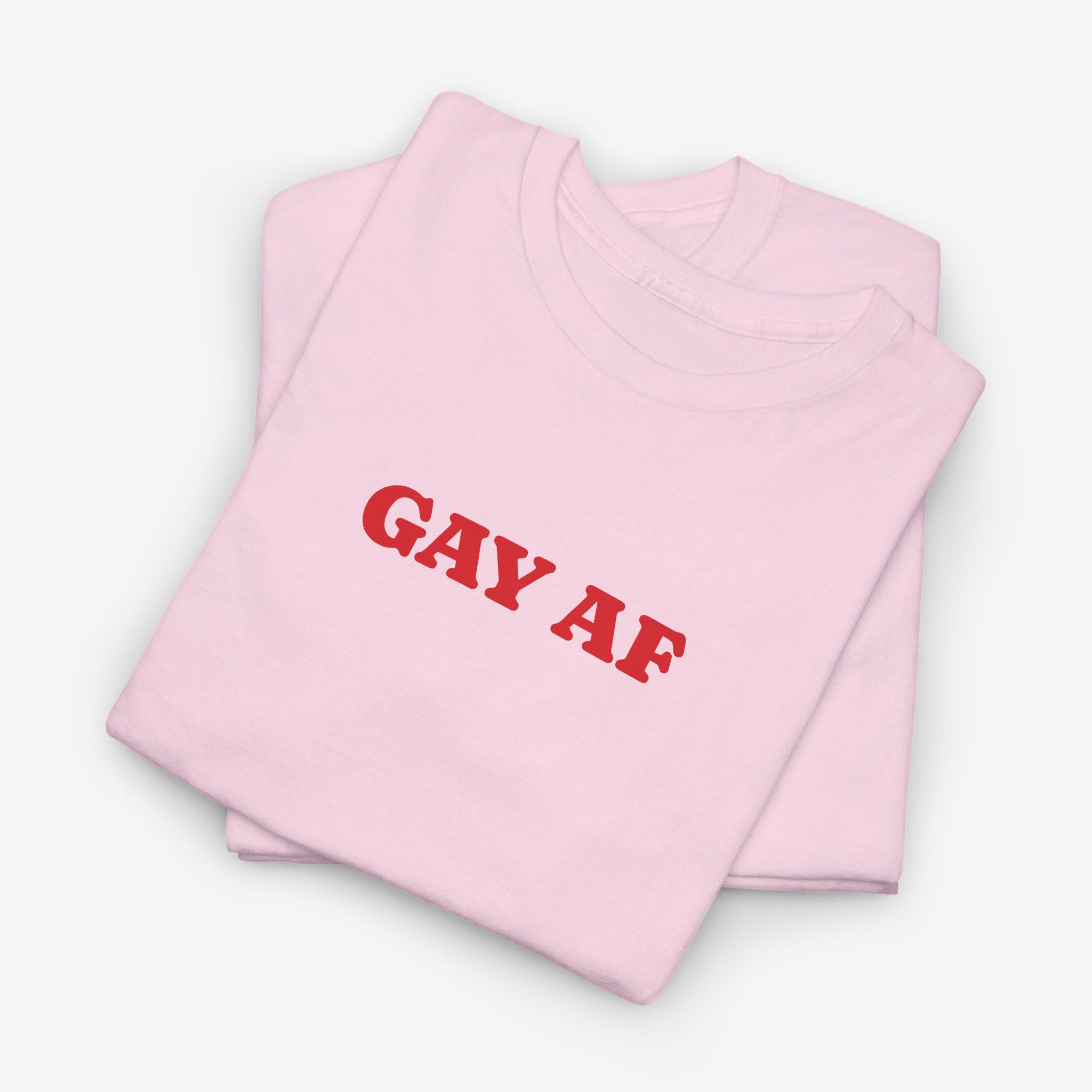 Gay Pride T-shirt -  Gay AF | SkrrtShirt
