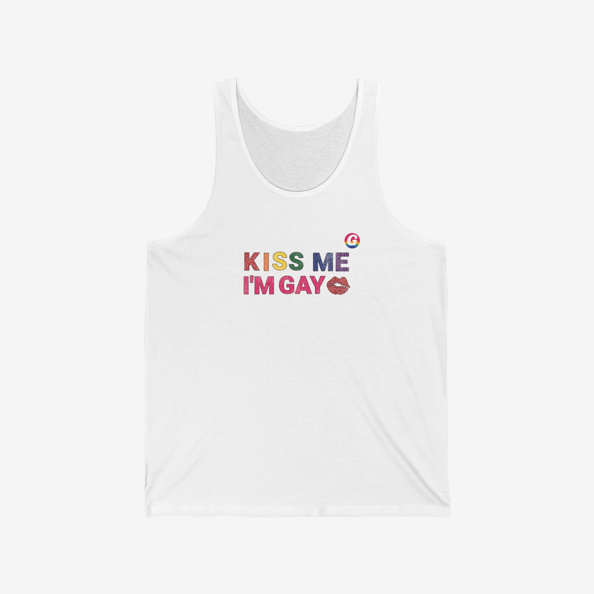 Kiss Me I’m Gay T-Shirt – GayGranCanarias Collab | SkrrtShirt