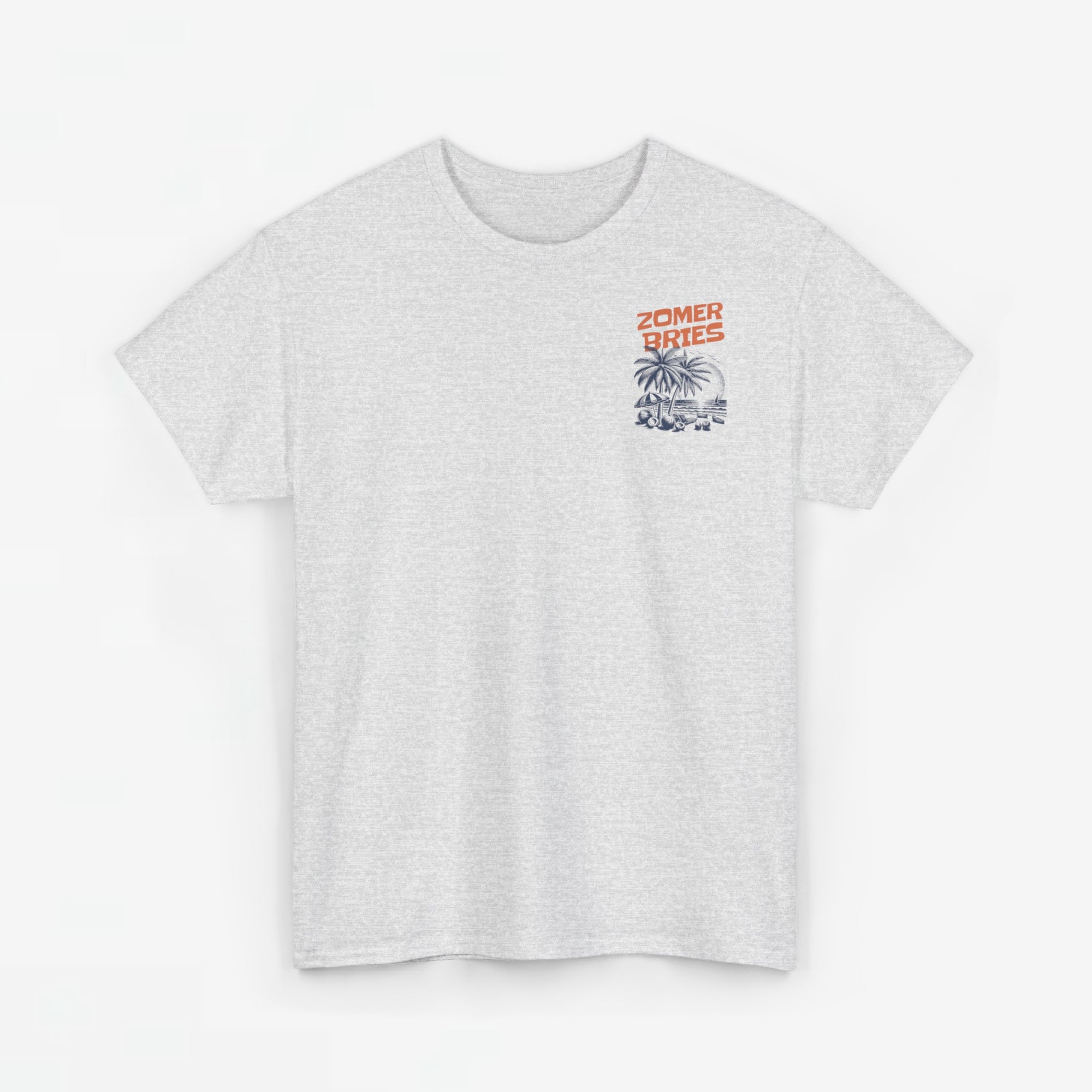 Zomer T-shirt voor Heren - Skrrtshirt Zomervakantie Oversized Tee #8 - Zomer Bries