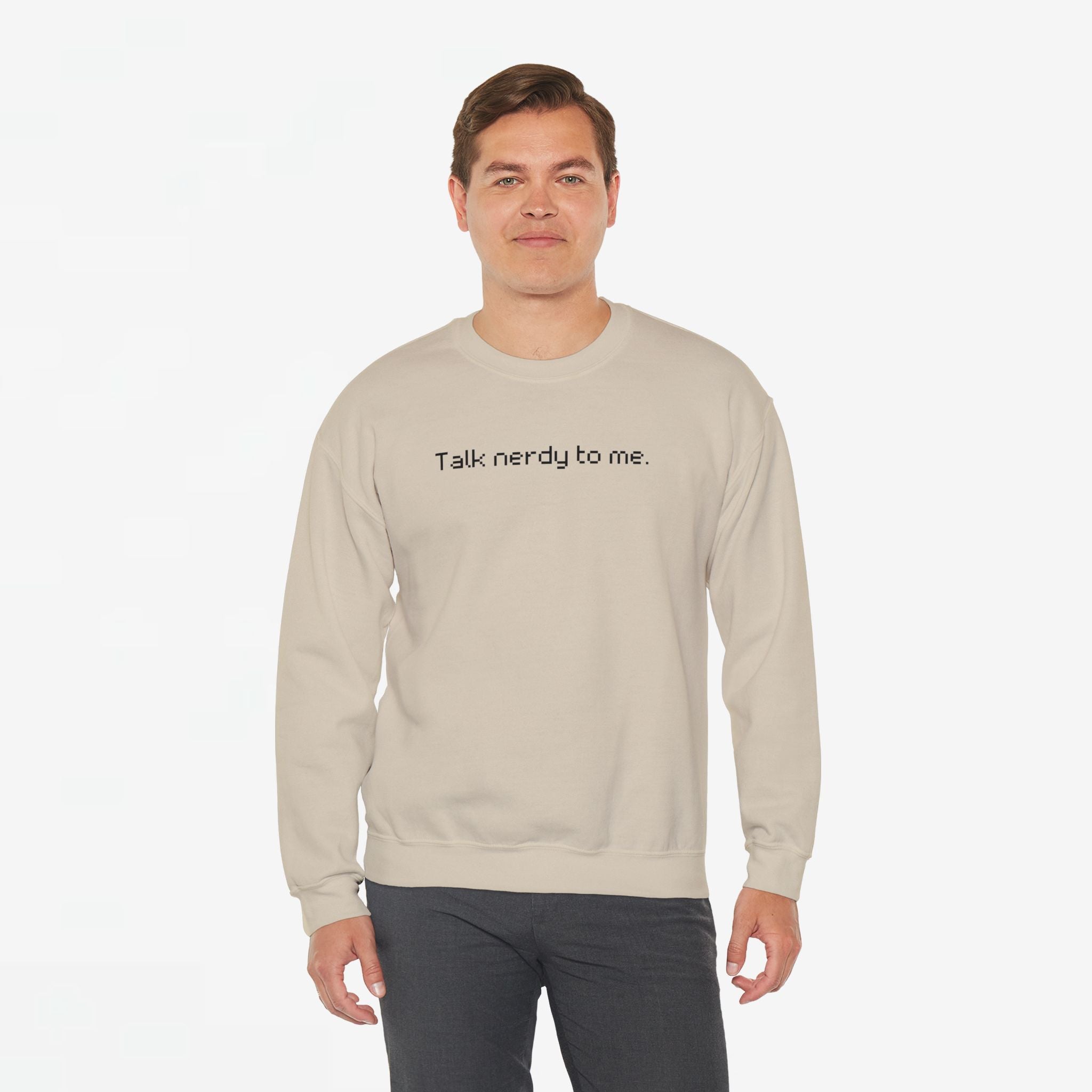 Talk nerdy to me - ICT Beroep - Trui met Print voor Hem / Haar