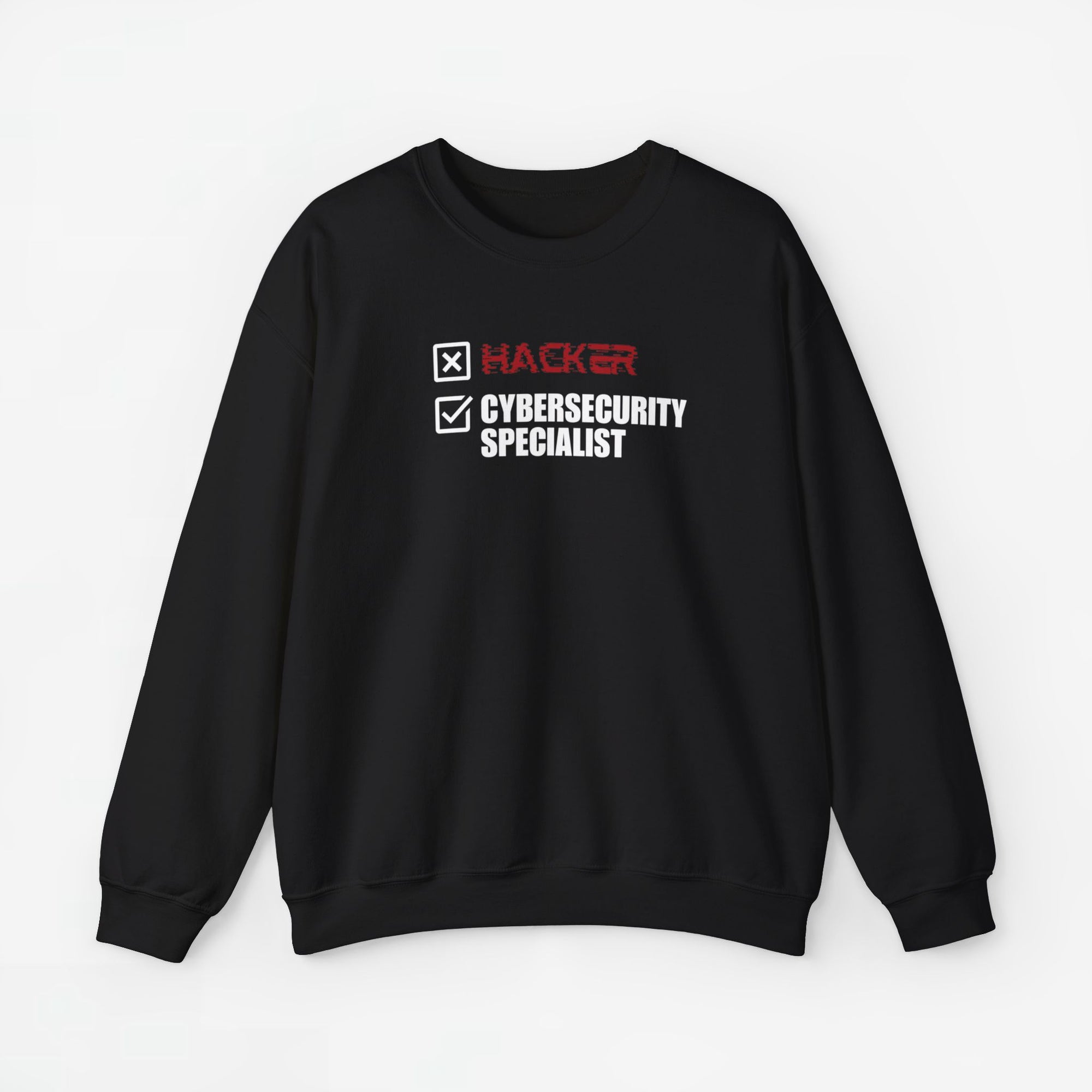 Cybersecurity Specialist / Niet Hacker - ICT Beroep - Trui met Print voor Hem / Haar