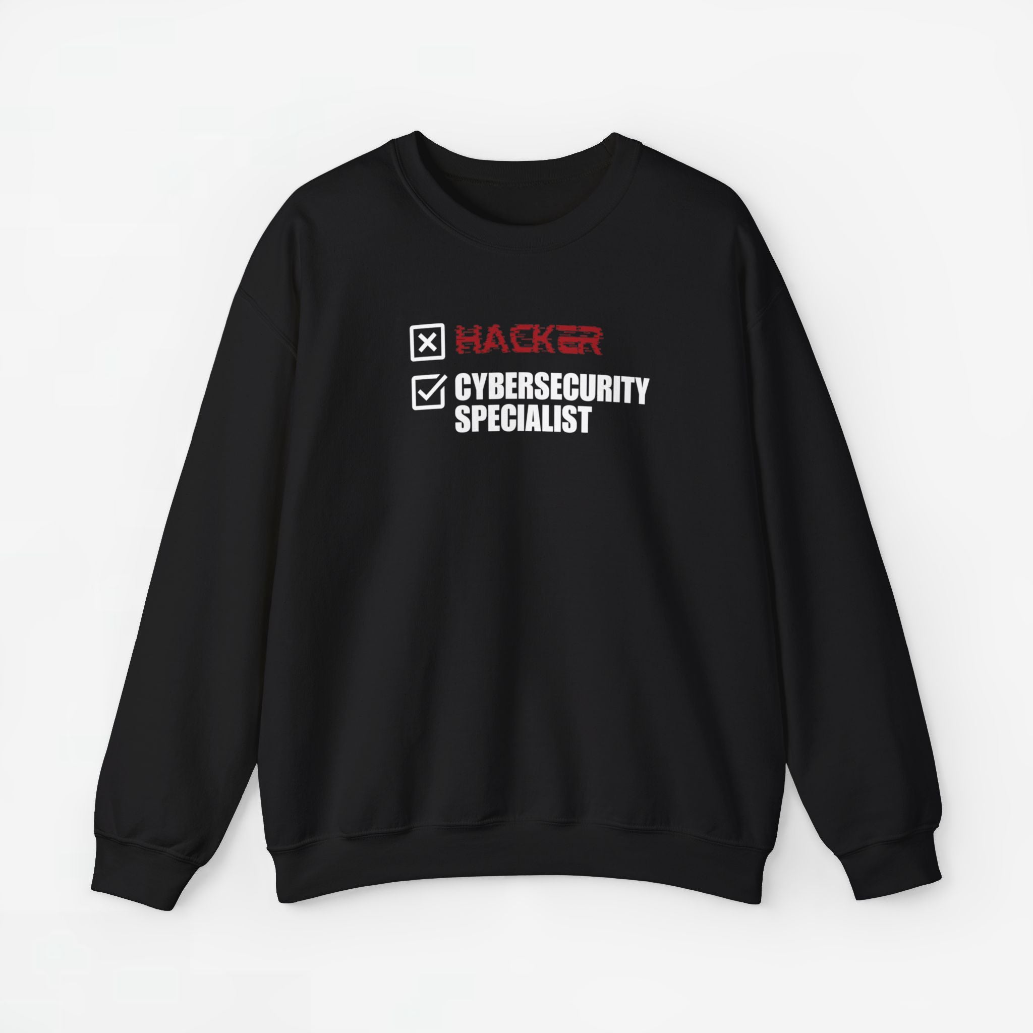 Cybersecurity Specialist / Niet Hacker - ICT Beroep - Trui met Print voor Hem / Haar