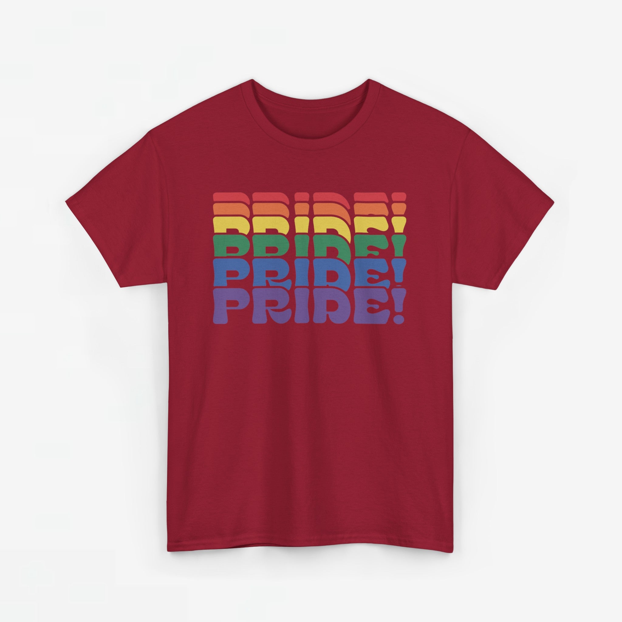 Gay Pride T-shirt - PRIDE! - Oversized #46
