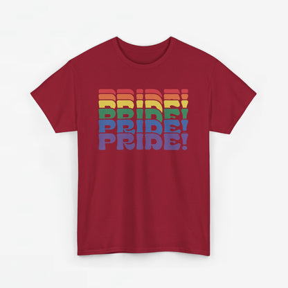 Gay Pride T-shirt - PRIDE! - Oversized #46