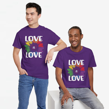 Gay Pride T-shirt - Love is Love - Oversized #65