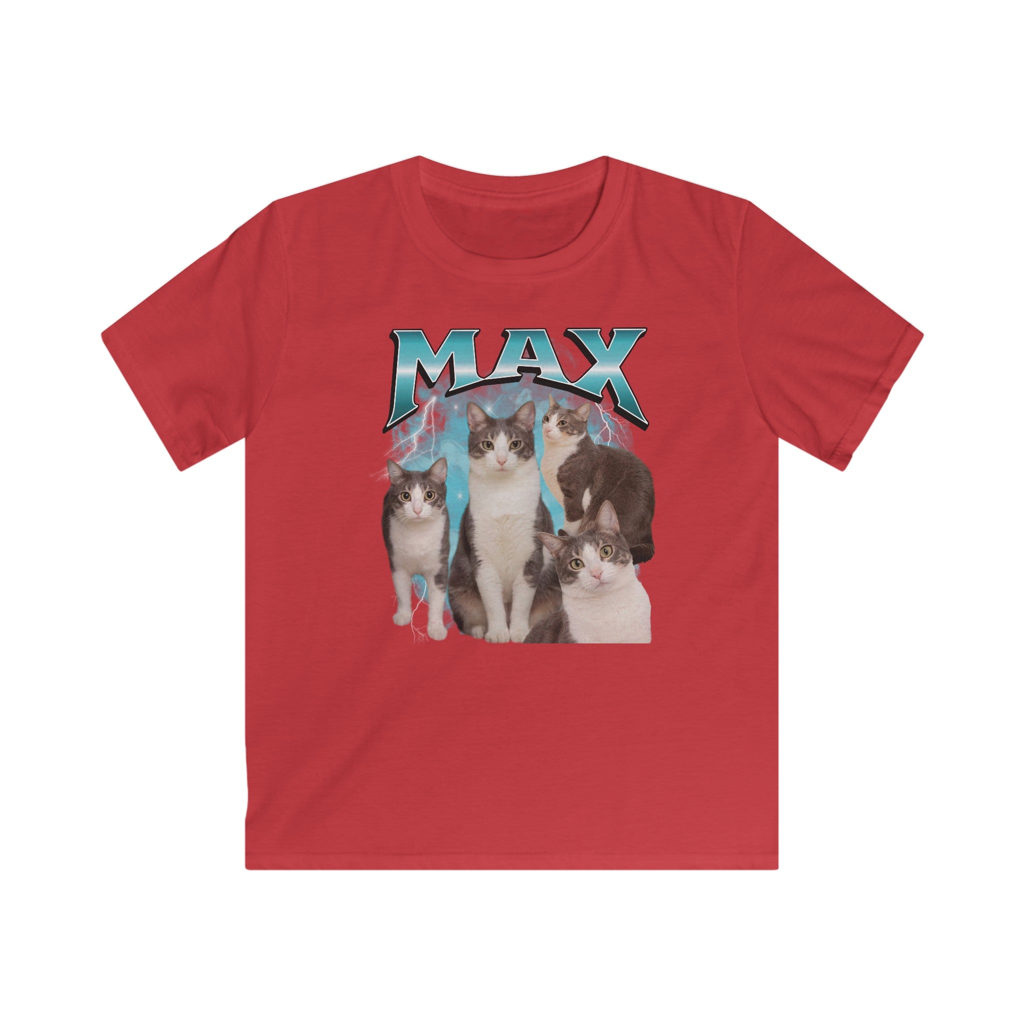 Gepersonaliseerd kinder t-shirt met huisdierfoto