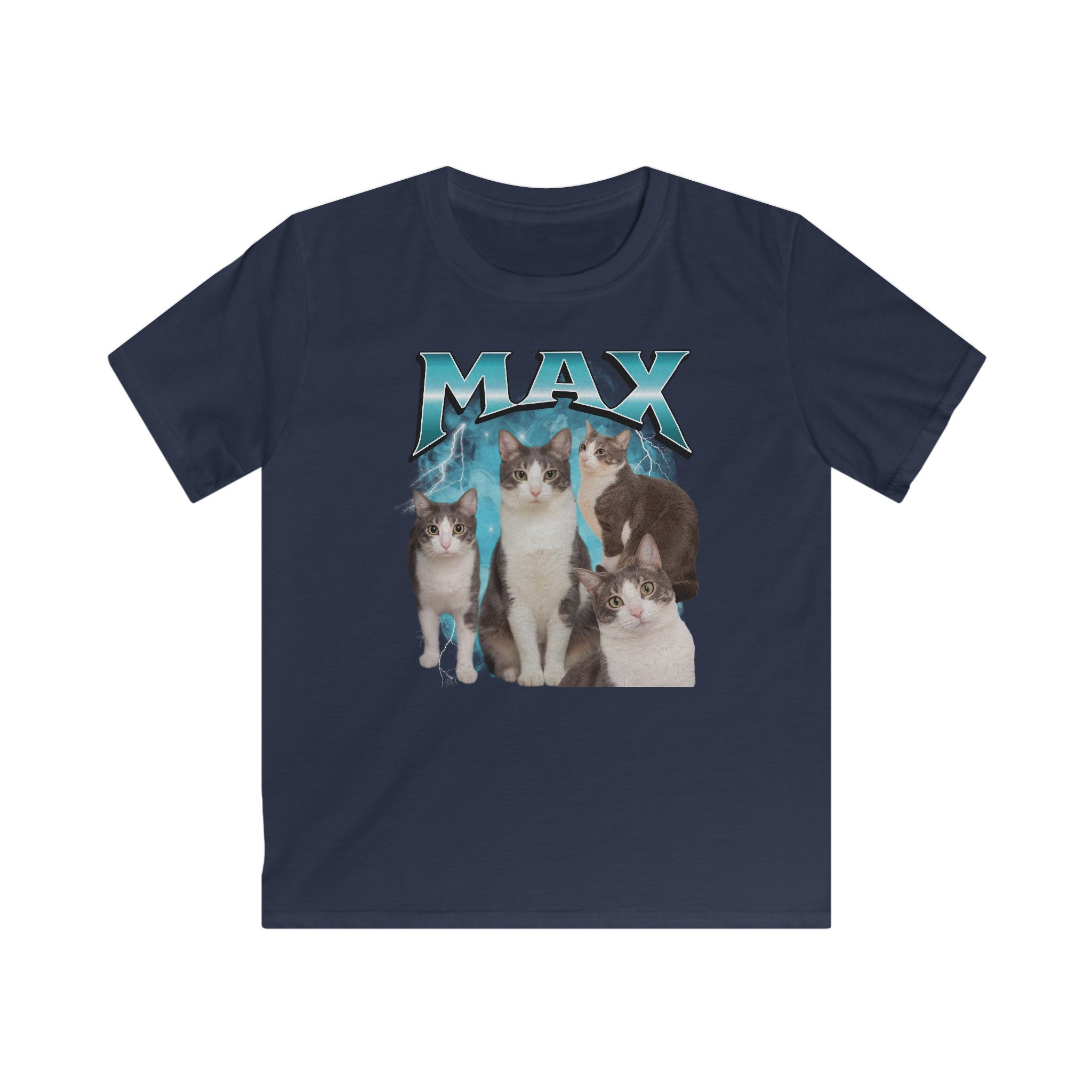 Gepersonaliseerd kinder t-shirt met huisdierfoto