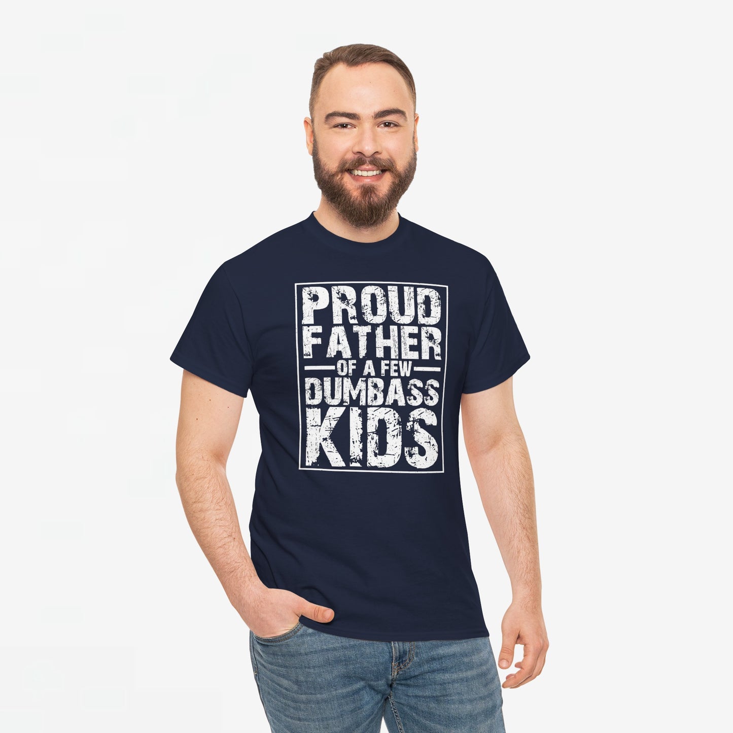 Vaderdag Papa Cadeau - T-shirt - Proud Father - Oversized #4