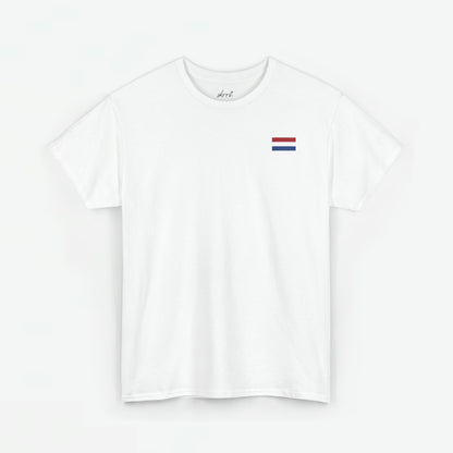 Lam Leve De Koning - oranje tekst | Back Print | Koningsdag T-shirt | Oversized