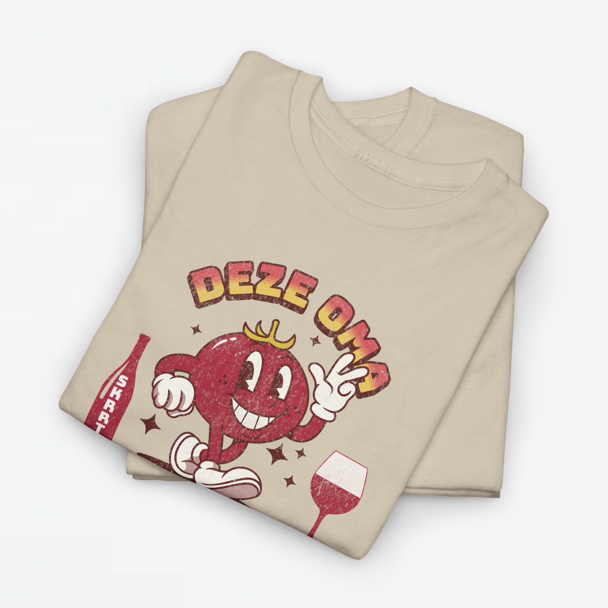 Moederdag Mama Cadeau - T-shirt - Deze Oma Wil Wijn - Oversized - #98
