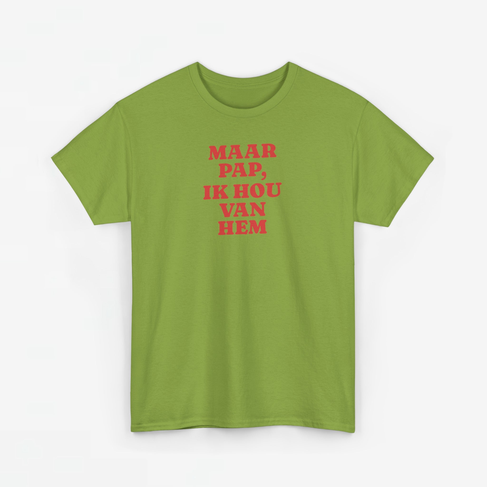 Gay Pride T-shirt -  Maar Pap, Ik Hou Van Hem - Oversized Tee