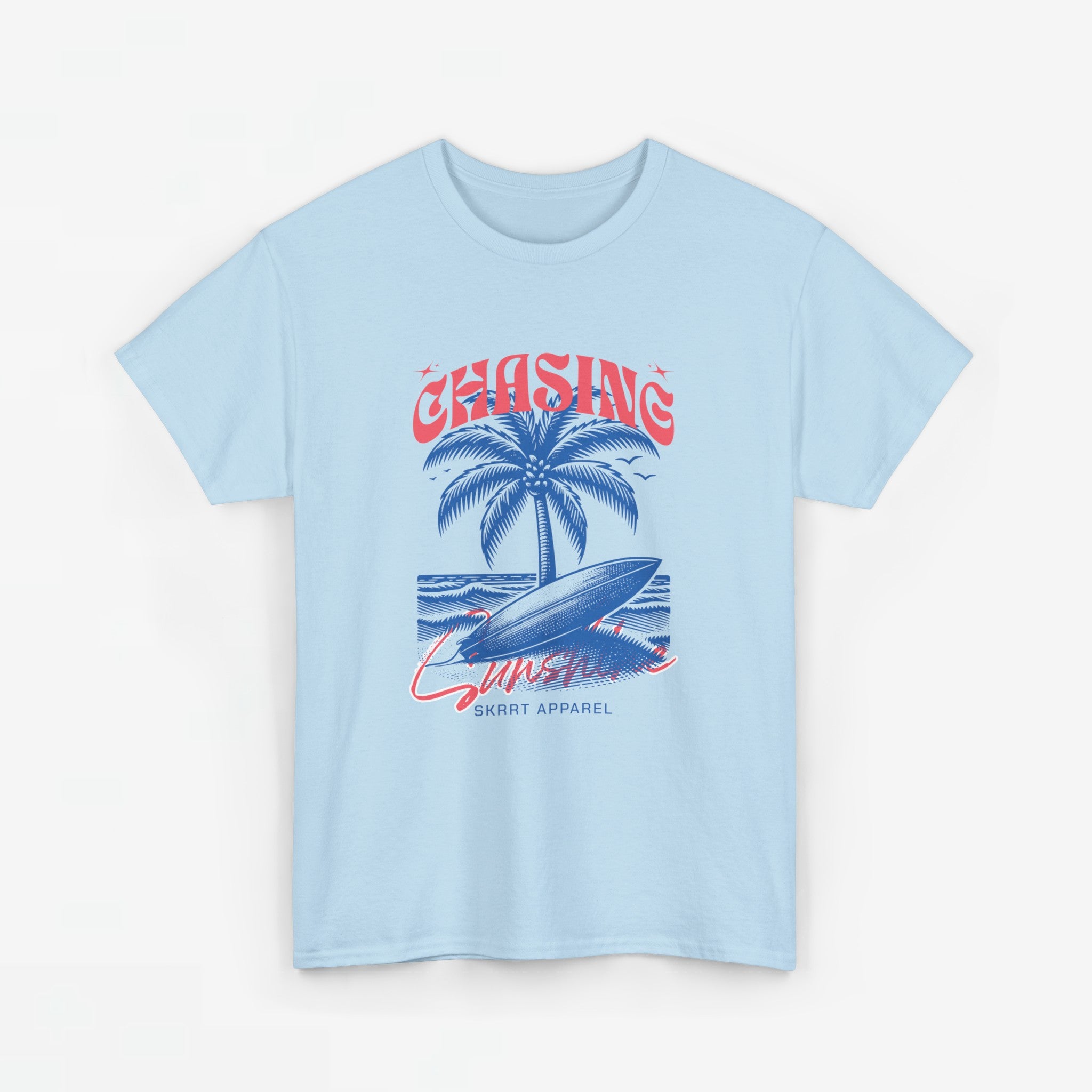 Dames Zomer Oversized T-shirt met print - Chasing Sunshine