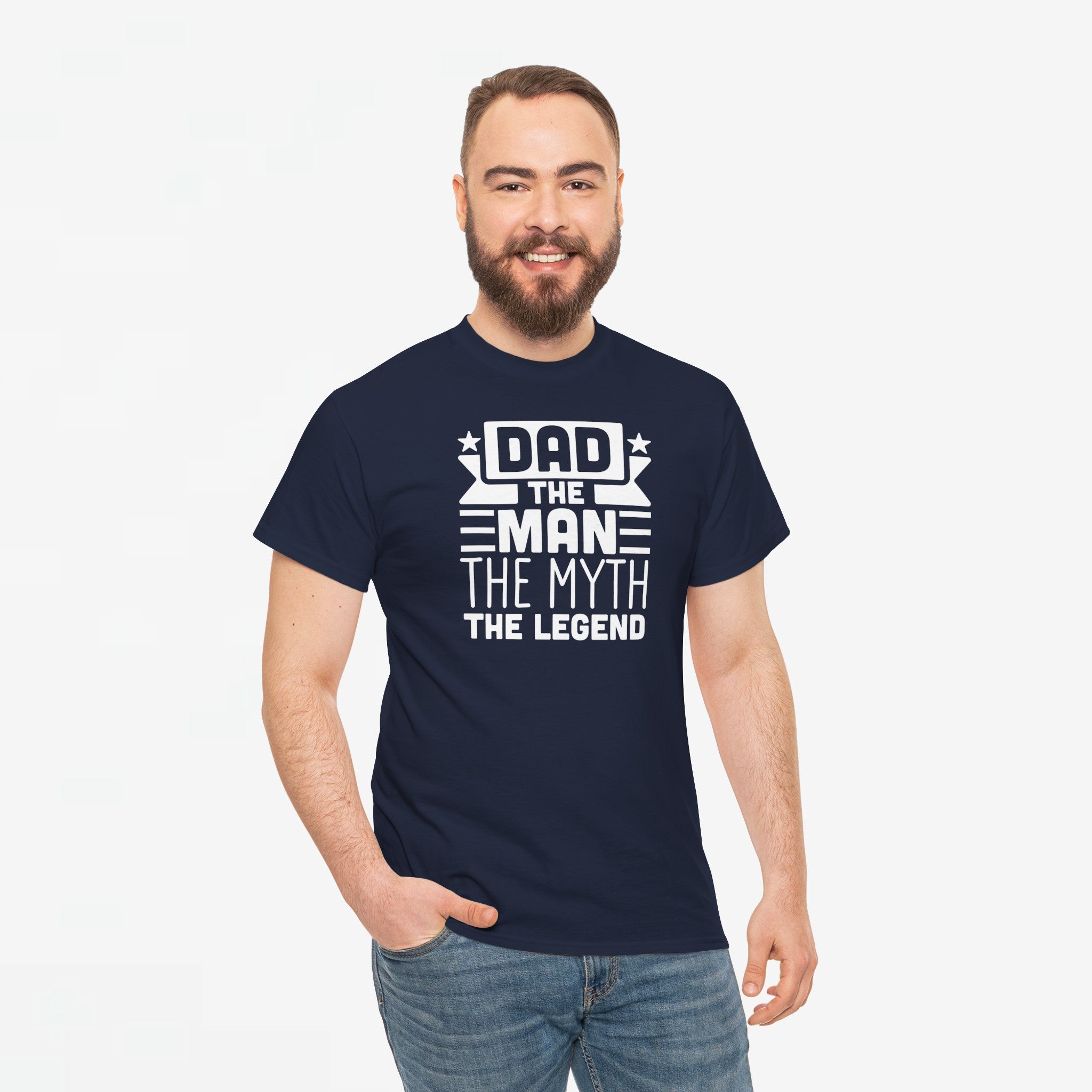 Vaderdag Papa Cadeau - T-shirt - Dad, The Man, The Myth, The Legend - Oversized #14