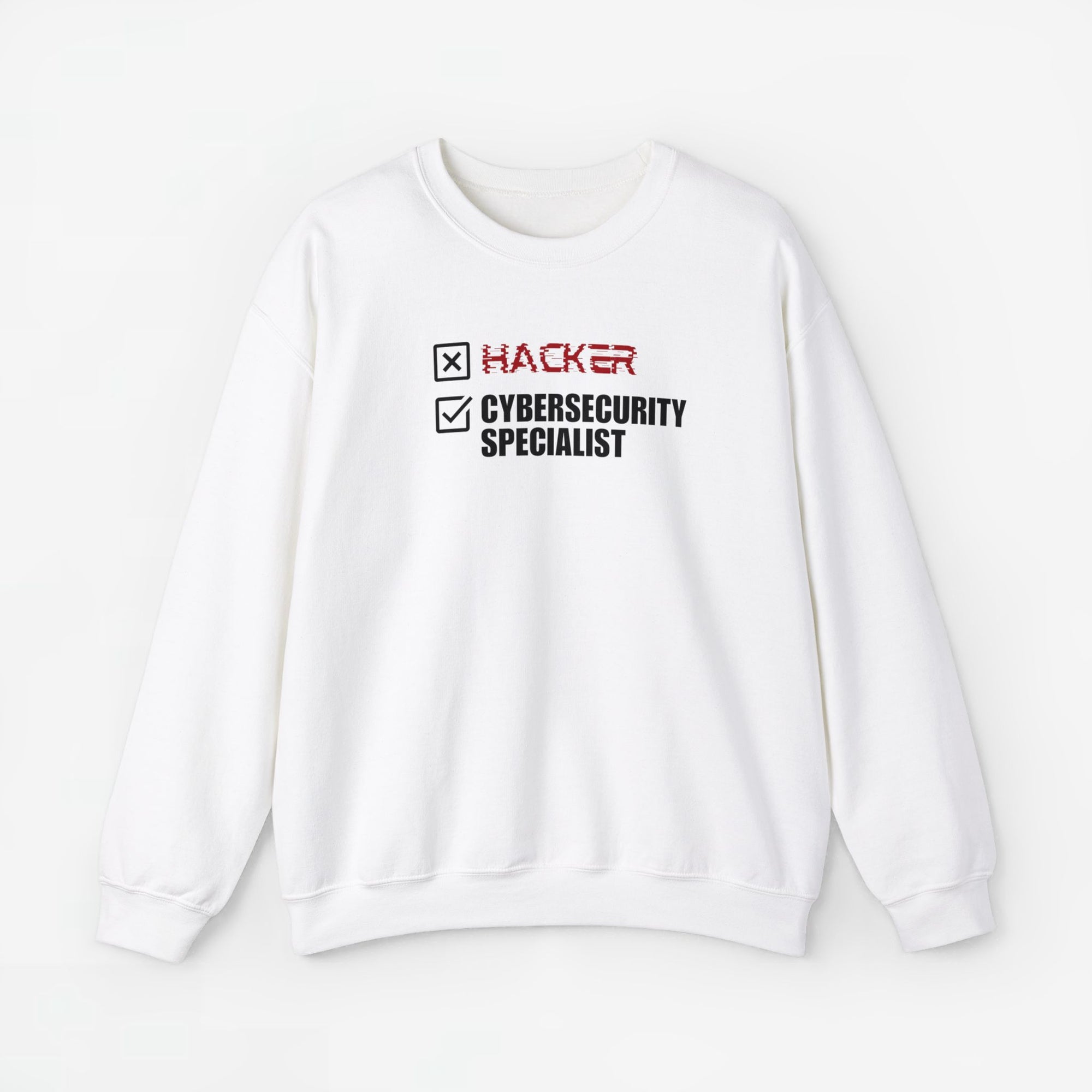 Cybersecurity Specialist / Niet Hacker - ICT Beroep - Trui met Print voor Hem / Haar