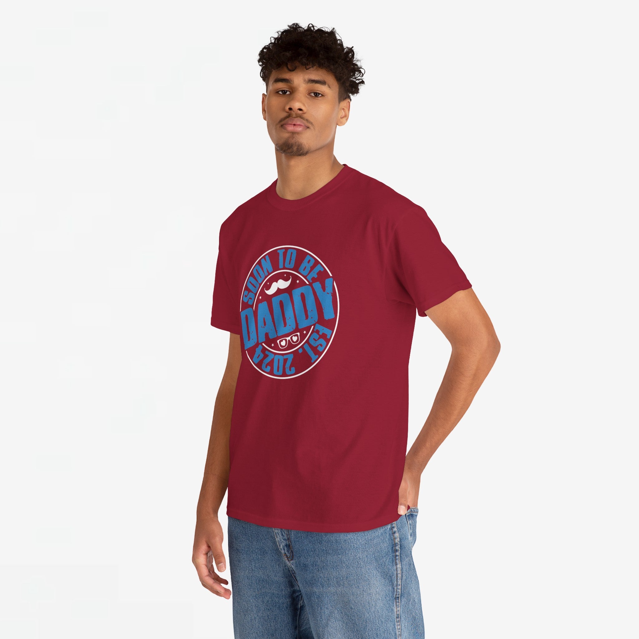 Vaderdag Papa Cadeau - T-shirt - Soon to be Daddy EST 2024 - Oversized #29