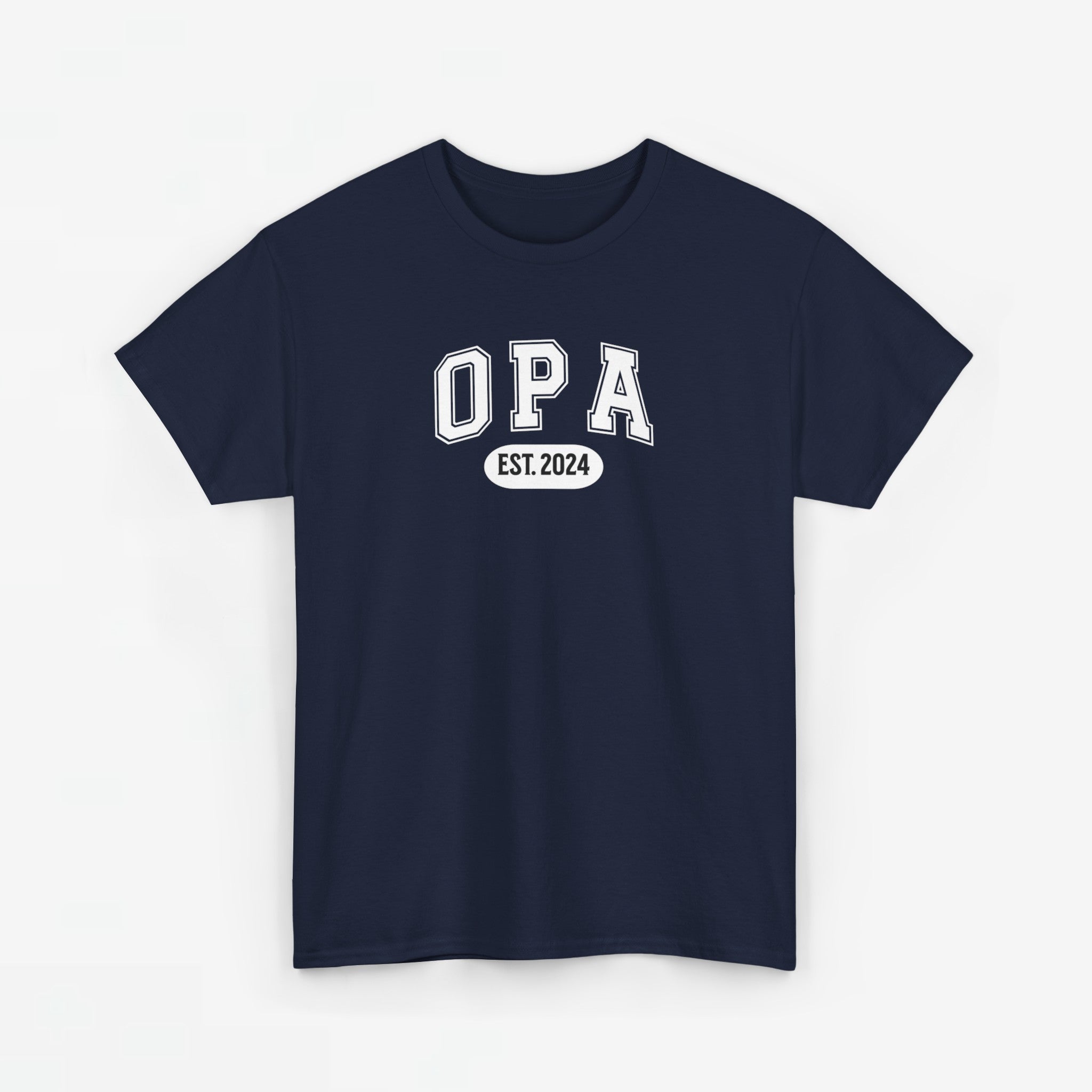 Gepersonaliseerd Opa T-shirt met EST jaartal