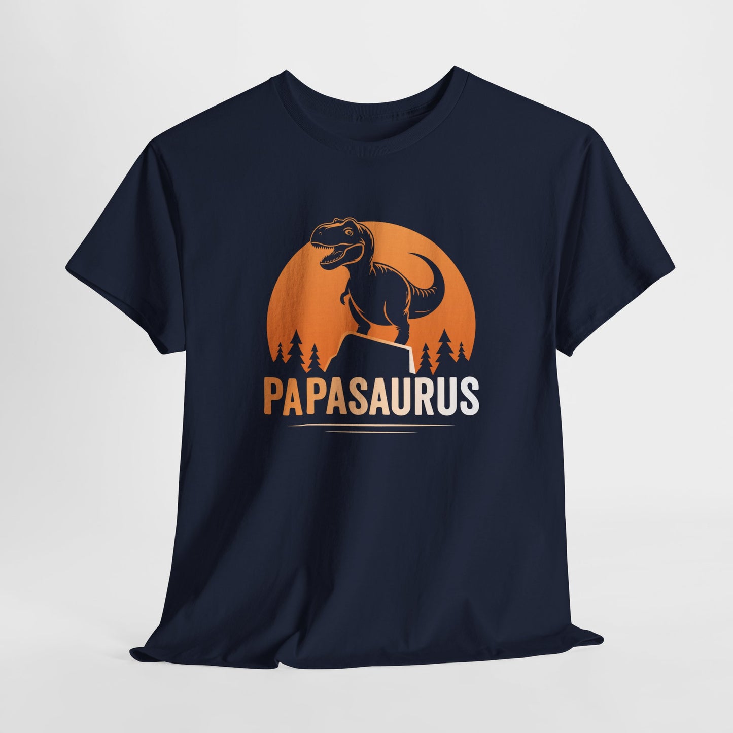 Vaderdag Papa Cadeau - T-shirt - Papasaurus - Oversized #40