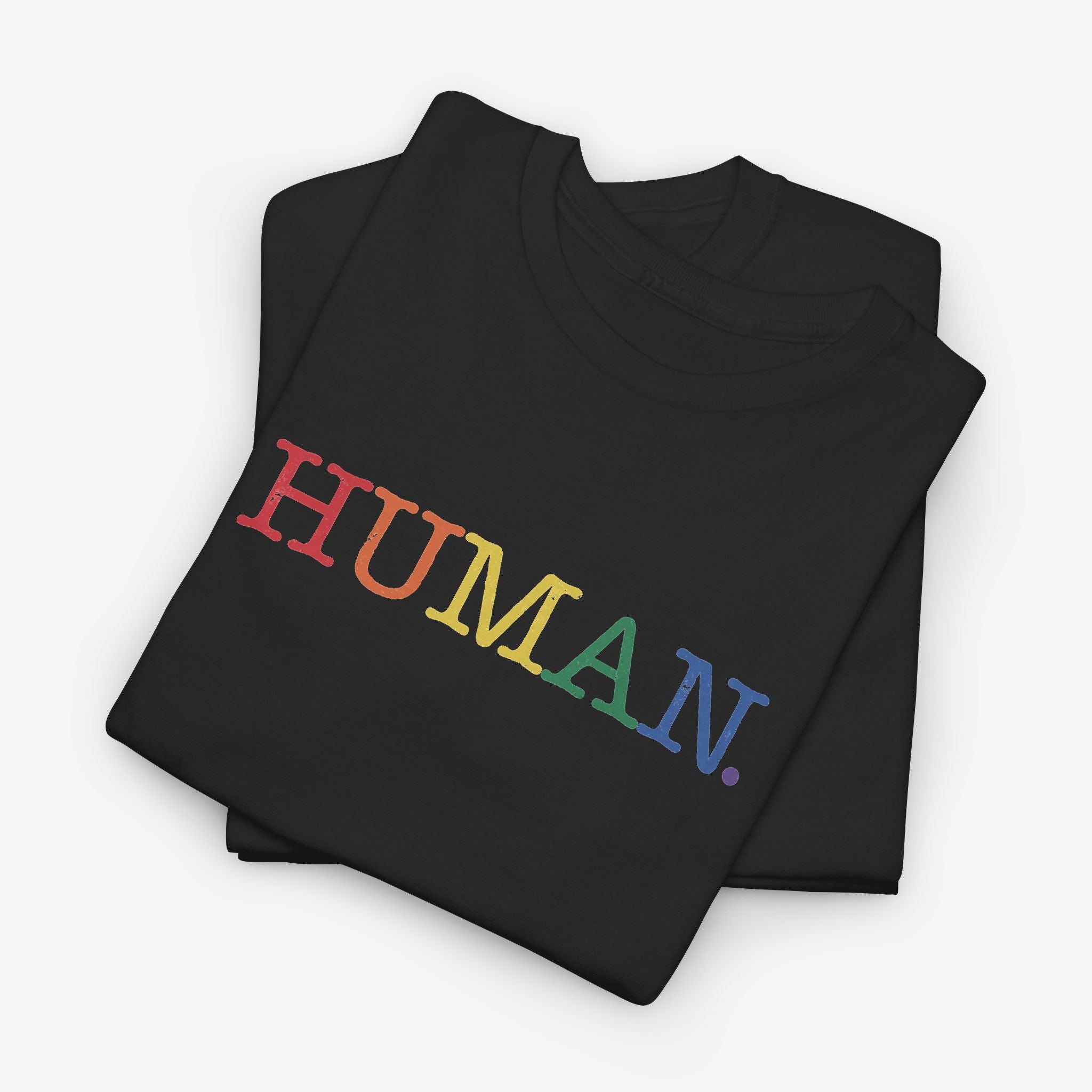 Gay Pride T-shirt - Regenboog Human | SkrrtShirt