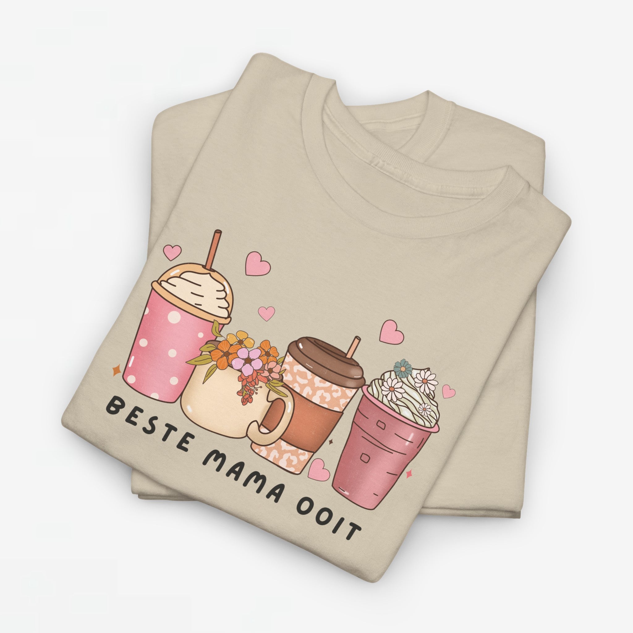 Moederdag Mama Cadeau - T-shirt - Beste Mama Ooit - Oversized - #13