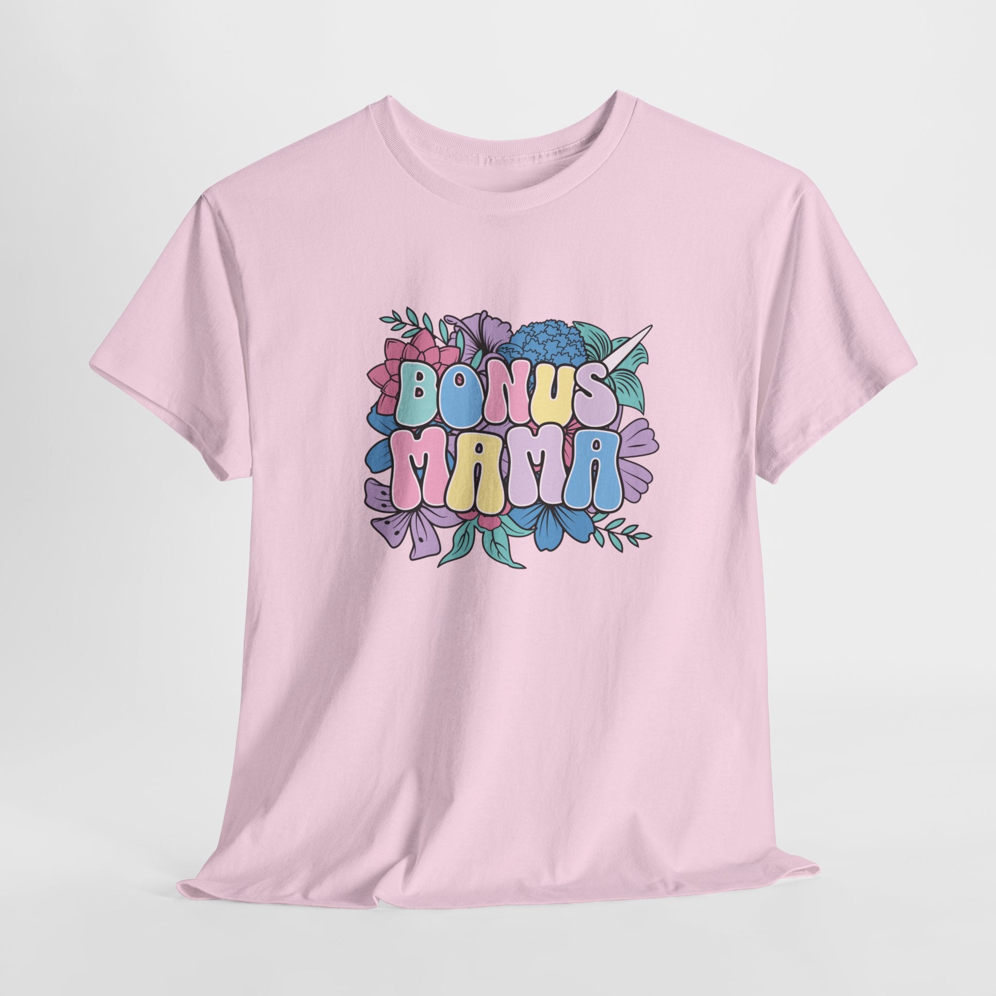 Moederdag Mama Cadeau - T-shirt - Bonus Mama - Oversized - #78