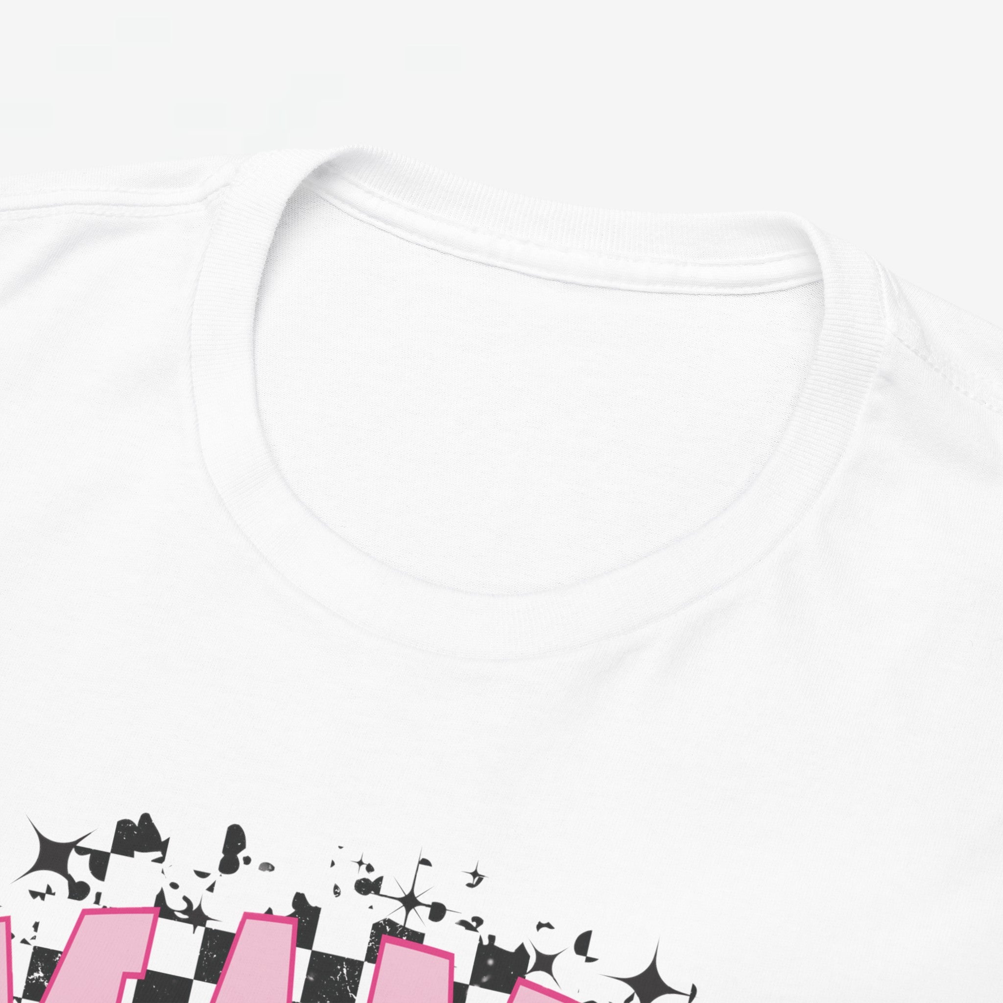 Moederdag Mama Cadeau - T-shirt - Retro Roze Strik - Oversized - #24