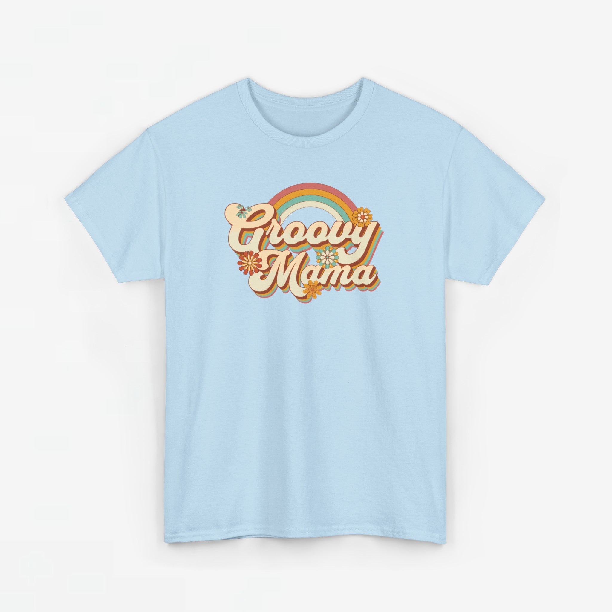 Moederdag Mama Cadeau - T-shirt - Groovy Mama - Oversized - #76