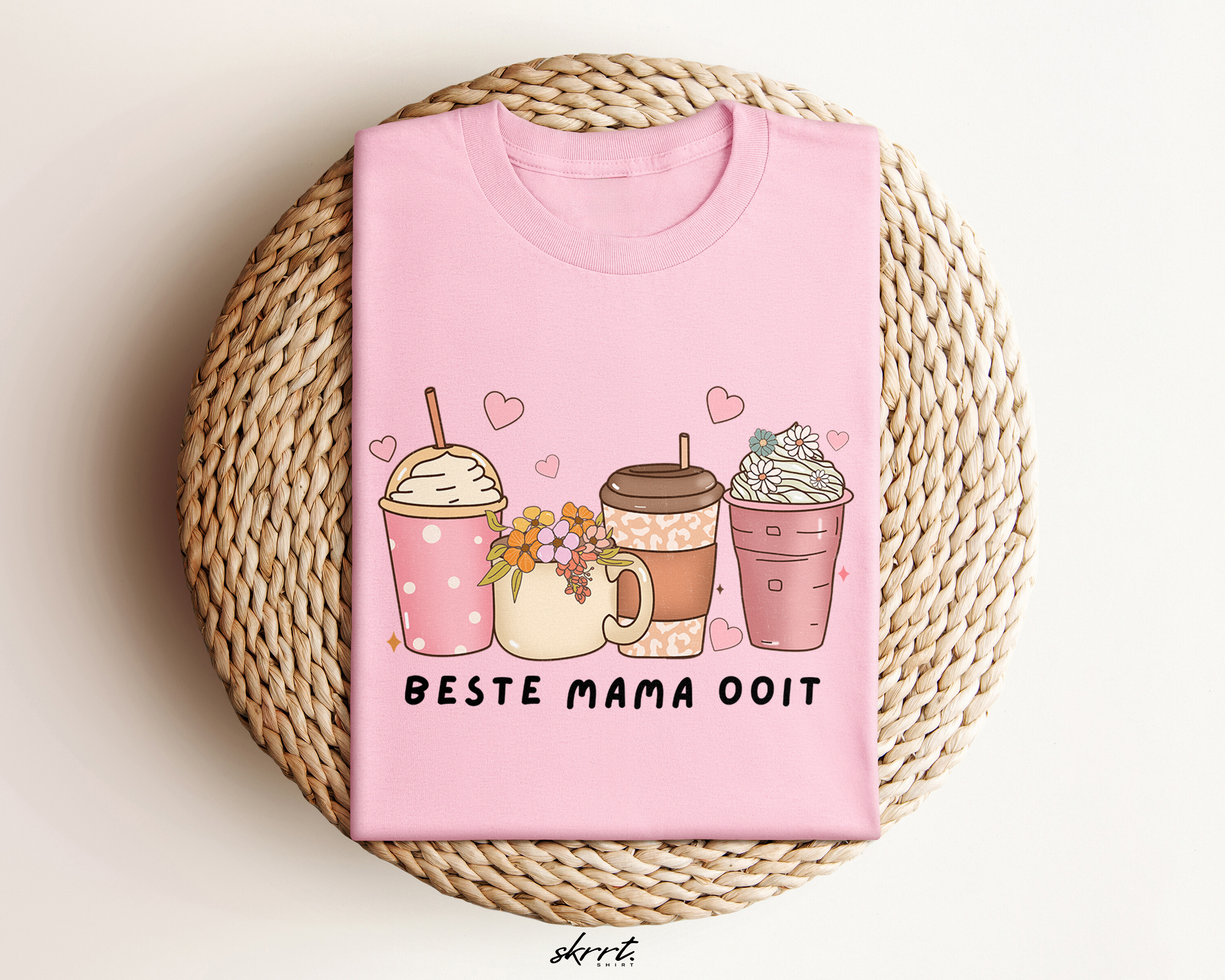 Moederdag Mama Cadeau - T-shirt - Beste Mama Ooit - Oversized - #13