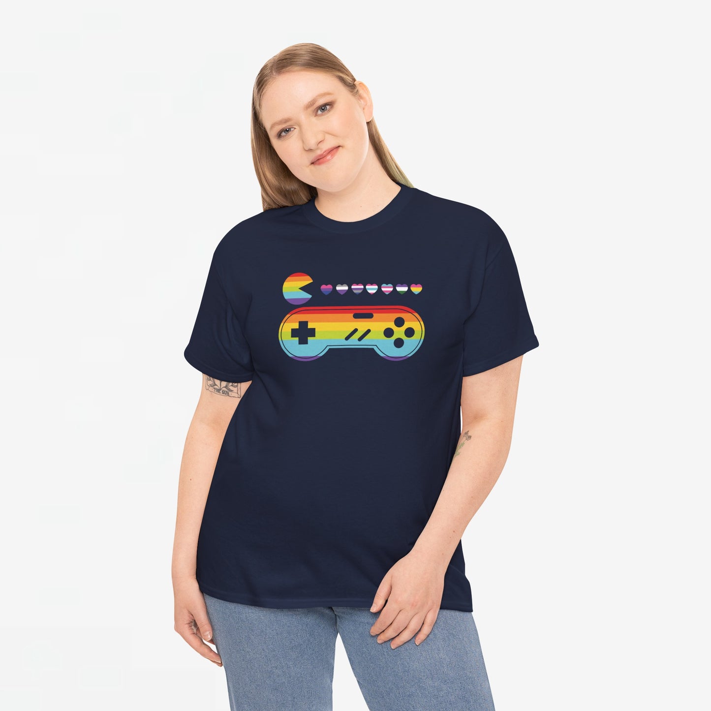 Gay Pride T-shirt - Gamer LGBTQ+  - Oversized #41