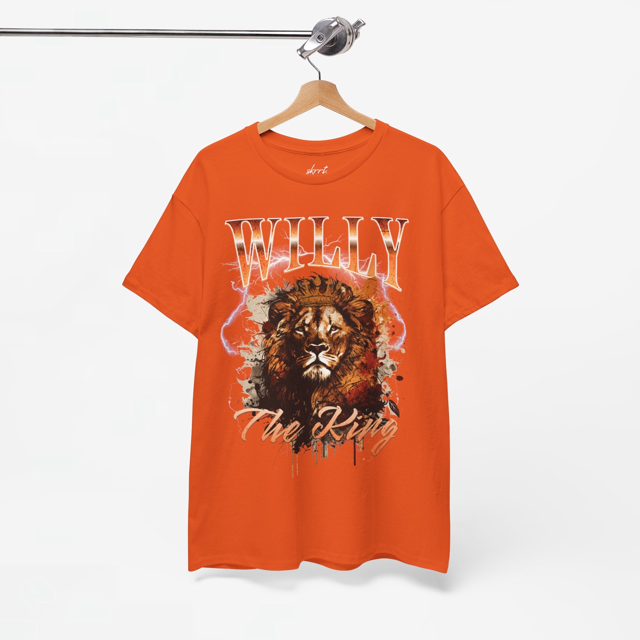 Willy The King 90s Vintage Bootleg | Front Print | Koningsdag T-shirt | Retro | Oversized